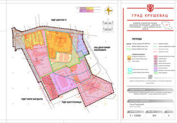 План детаљне регулације – измена Центар 6, урбанистичка зона B (2019.)